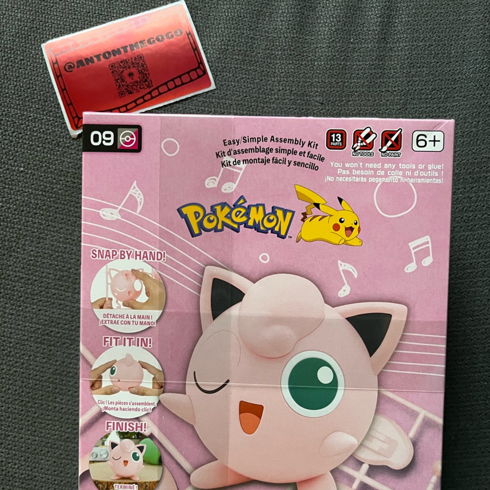 Bandai Hobby Pokemon 09 Jigglypuff Plastic Model Kit